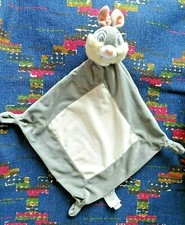 BP/ DOUDOU PLAT DISNEY STORE LAPIN PANPAN GRIS BLANC NUAGE  ETAT NEUF