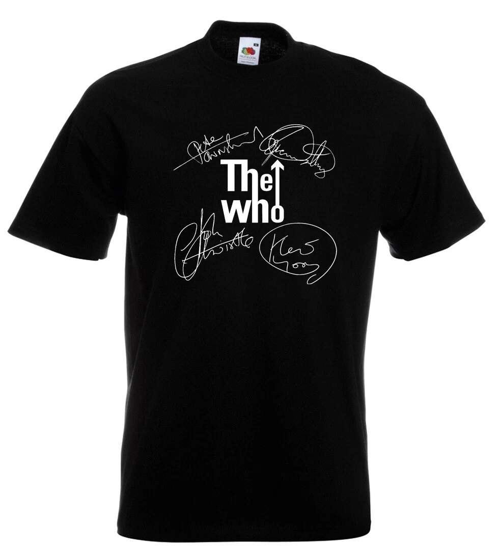 T-shirt The Who Maximum R&B Pete Townshend - Bitcruncher - 100% Coton - Taille Ample Homme - Neuf Avec Étiquettes