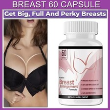 BREAST Enhancement Capsule  Estrogen Enzyme Pills Big Bust  Bigger Boobs  US
