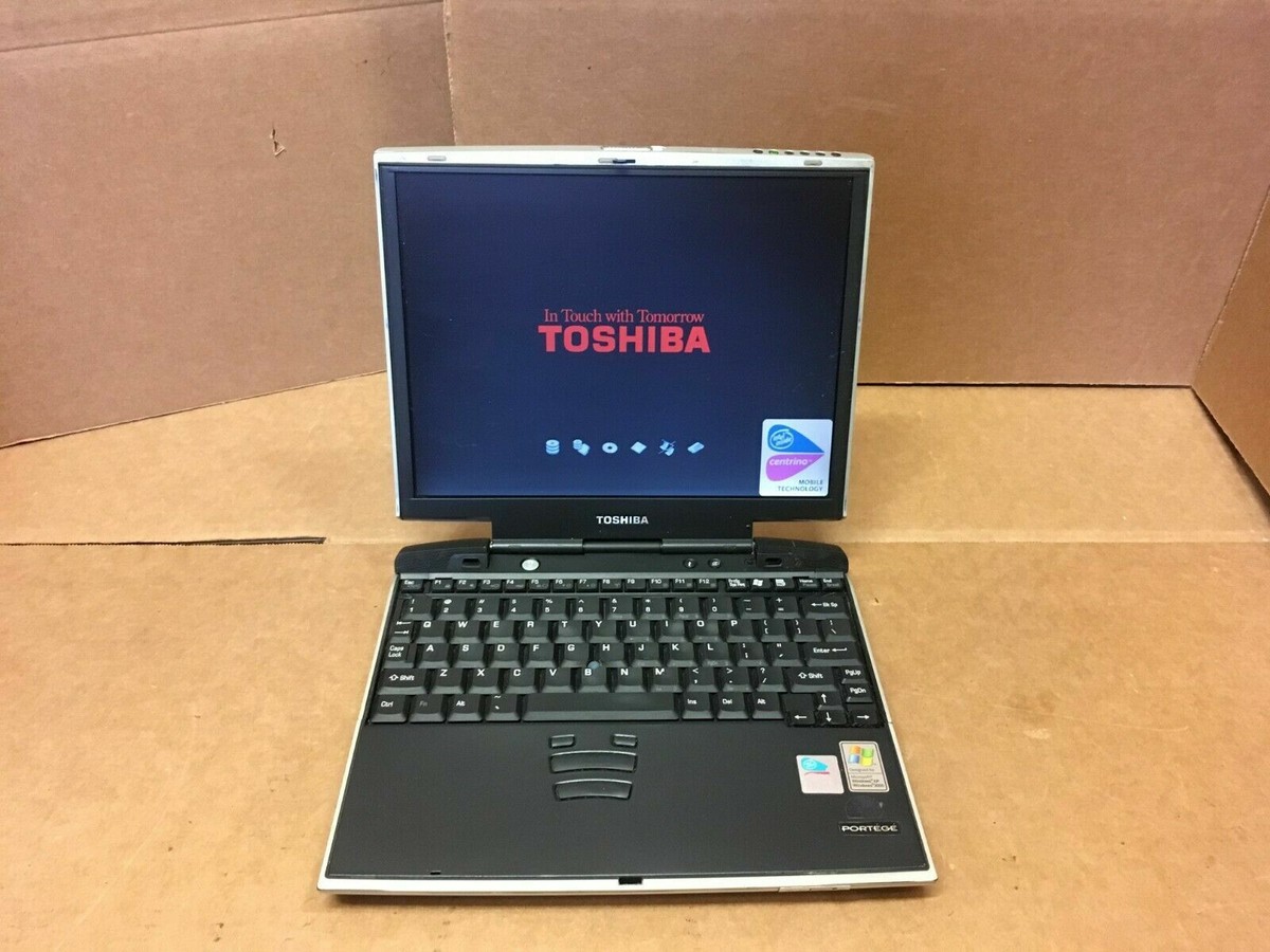 Toshiba Portege M100 PENTIUM M 1.2GHz 256MB RAM 40GB HDD WINDOWS