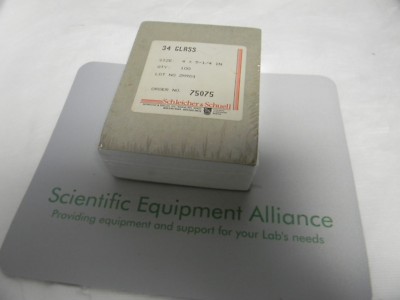 Schleicher & Schuell 34 Glass 4 x 5-1/4 in Fiber Paper