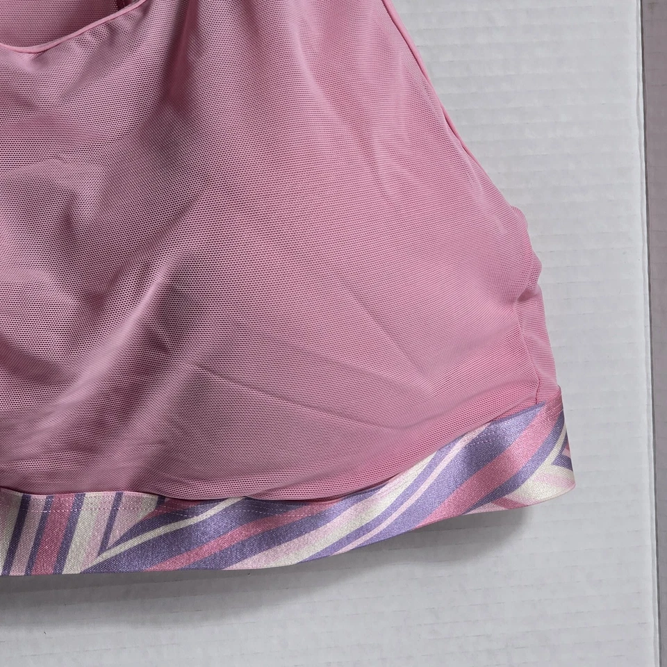 Обожаю меня женщин плюс sz 40D тренировки спортивный бюстгальтер розовый Micah контур Athletic тренажерный зал - Изображение 4 из 4