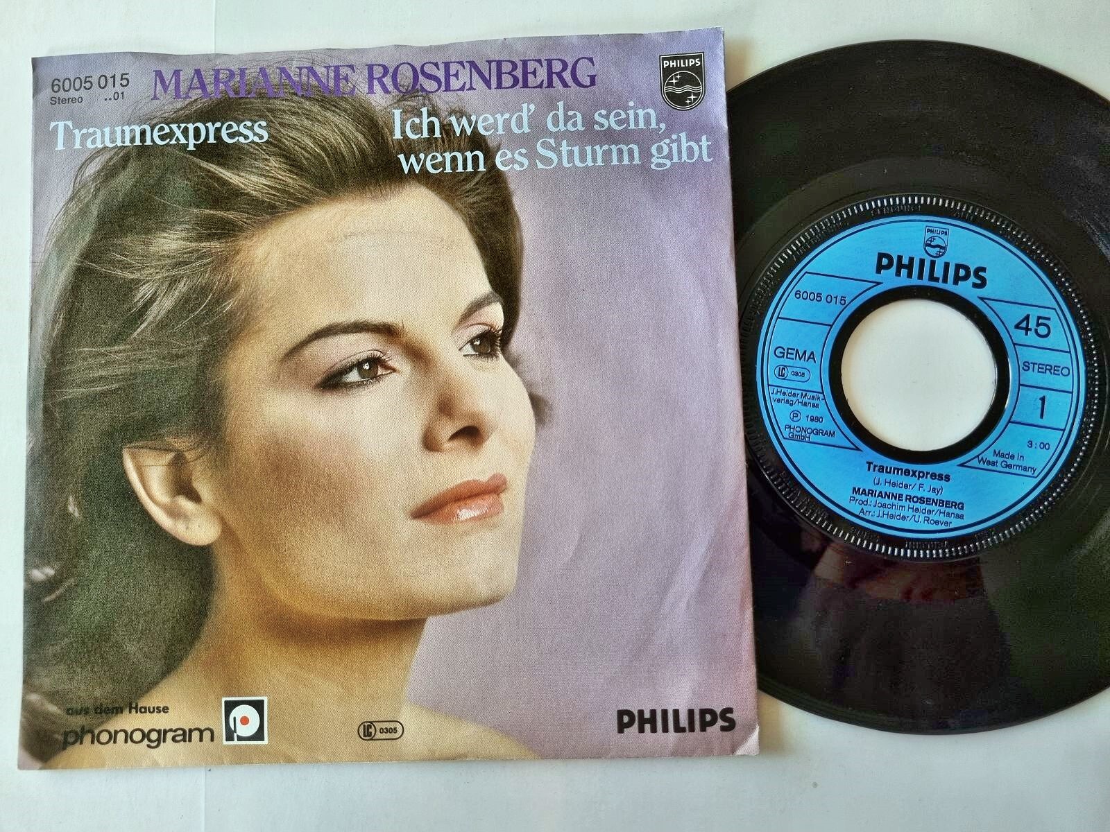Marianne Rosenberg - Traumexpress 7'' Vinyl Germany