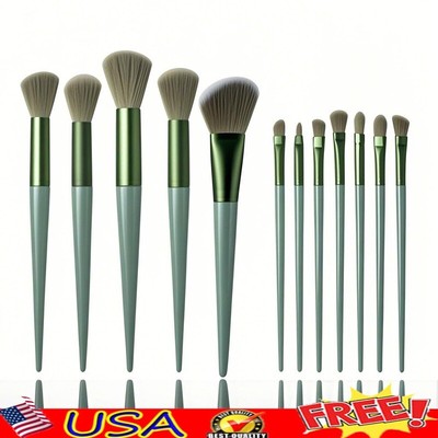 13PCS Makeup Brush Set Foundation Eyebrow Concealer Eyeshadow Powder Travel Use