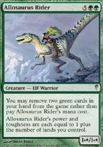 Allosaurus Rider x1 - Coldsnap - NM-Mint, English - Coldsnap