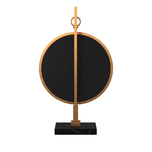 Howard Elliott 11213 Medallion Mirror Gold - Picture 5 of 5