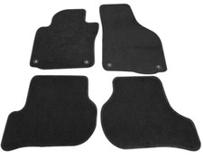 Fit 04-14 Vw Golf Rabbit Gti 4 Pcs Custom Fit Black Front Rear Carpet Floor Mat Fit 04-14 Vw Golf Rabbit Gti 4 Pcs Custom Fit Black Front Rear Carpet Floor Mat