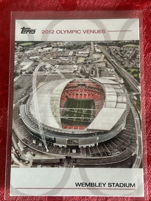2012 TOPPS OLYMPIC VENUES CARD WEMBLEY STADIUM #SOV-20