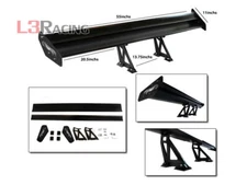 RTUNES RACING GT Type V BLACK Adjustable Aluminum Spoiler Wing For Pontiac