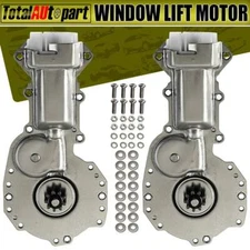2pcs Front LH+RH Window Motor w/9 Tooth Gear for Pontiac Chevrolet Camaro GMC