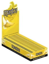 Mantra Papers Banana Flavored Rolling Paper Full Box (24 Booklets) 