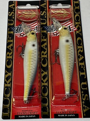 Jerkbaits by Lucky Craft, Lot of 2, Pointer SP, 5/8 oz., New