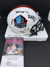 DEVIN HESTER signed 2024 HALL OF FAME Mini Football Helmet (BEARS) COA JSA PROOF