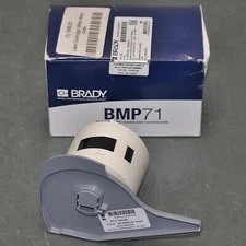 Brady Label Roll Cartridge M71C-1900-499, 1.9" x 30 ft, Wire Marking, BMP71