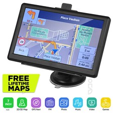 7''Zoll GPS Navi Navigation für Auto LKW PKW Navigationsgerät 8GB+256MB DE Karte