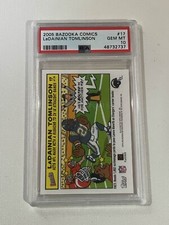 2005 Bazooka Comics #17 LaDainian Tomlinson San Diego Chargers TCU PSA 10