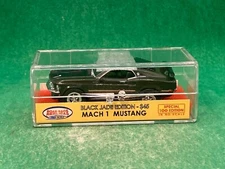 ORIGINAL ROAD RACE REPLICAS, '69 MUSTANG MACH 1, BLACK JADE/GOLD STRIPE, NEW RRR