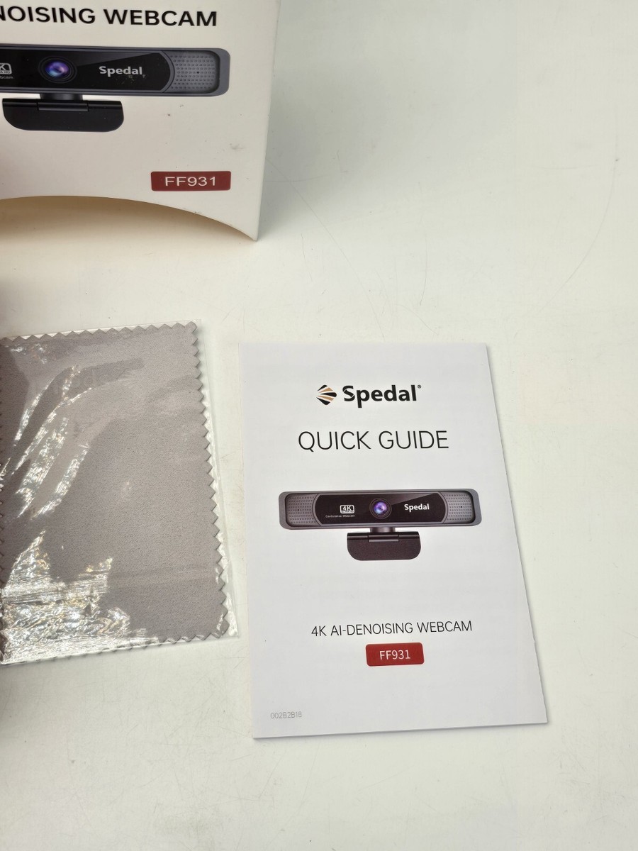 NEW SPEDAL 4K AI-DENOSING FF931 WEBCAM | eBay