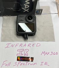 Gopro Max 360 Modded IR Full Spectrum Infrared Ghost Hunting Night Vision Max360