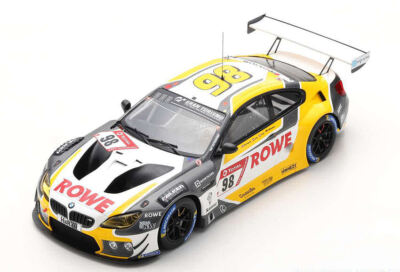 Bmw M6 Gt3 #98 4. 24 H Nurburgring 2020 M.Wittmann / Blomqvist / Eng 1:18 Modell