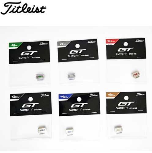 NEW Titleist JAPAN GT3 Series Driver Sure Fit Weight Track 10g Black - 第 1/3 張圖片