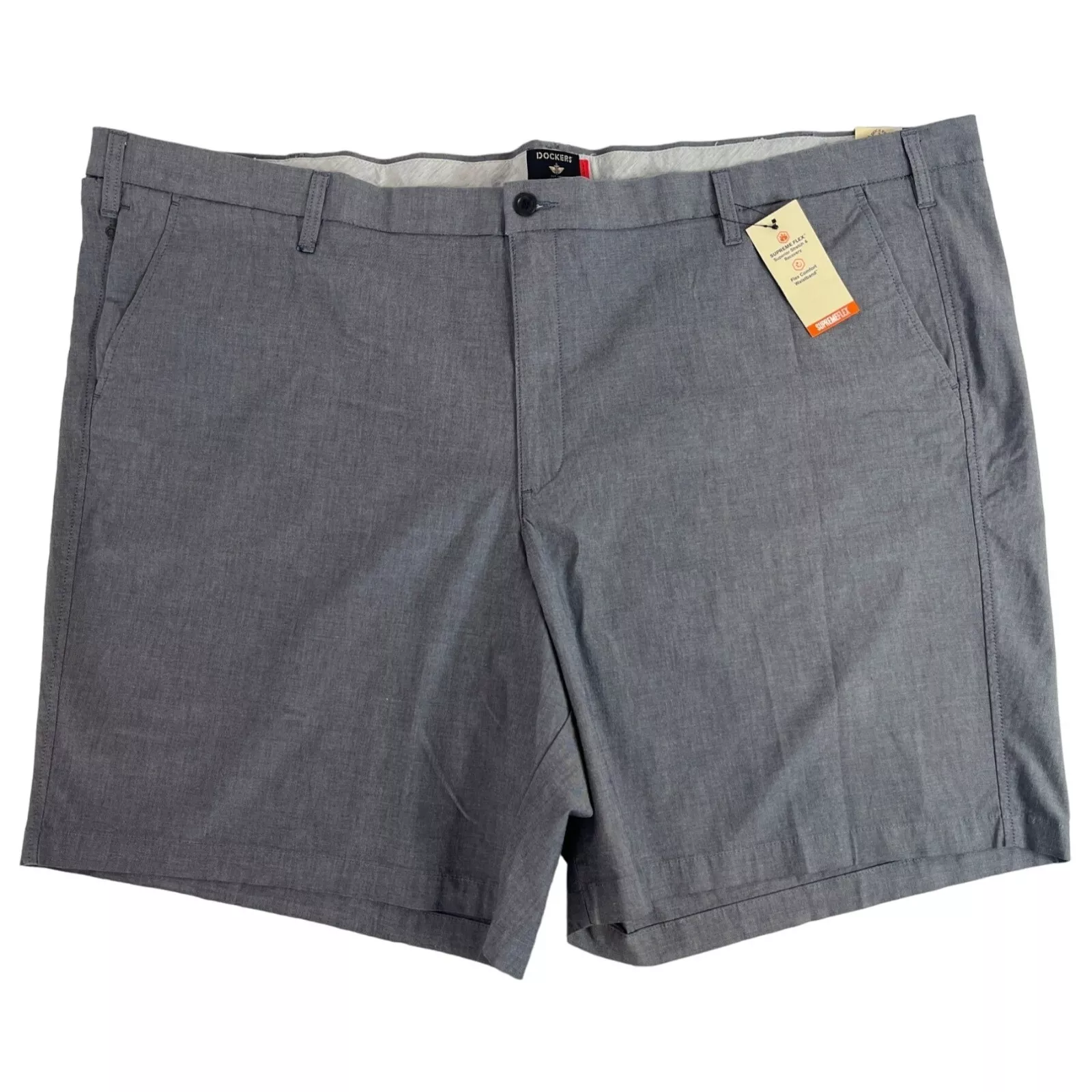 Dockers Homme Ultimate Short Grand & Grand Supreme Flex 60 Gris Gris 8,5