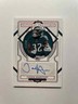 2020 National Treasures Jersey Number Red /32 Jason Huntley #146 Rookie Auto RC