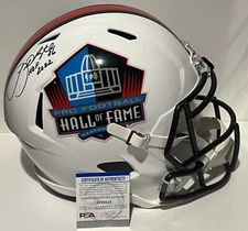 LEROY BUTLER HOF 2022 Signed Auto Hall Of Fame Full Size FS Helmet Packers PSA