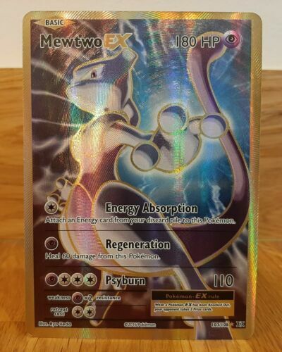 Pokémon 2017 Basic Mewtwo GX HP 190 Trading Card | eBay UK