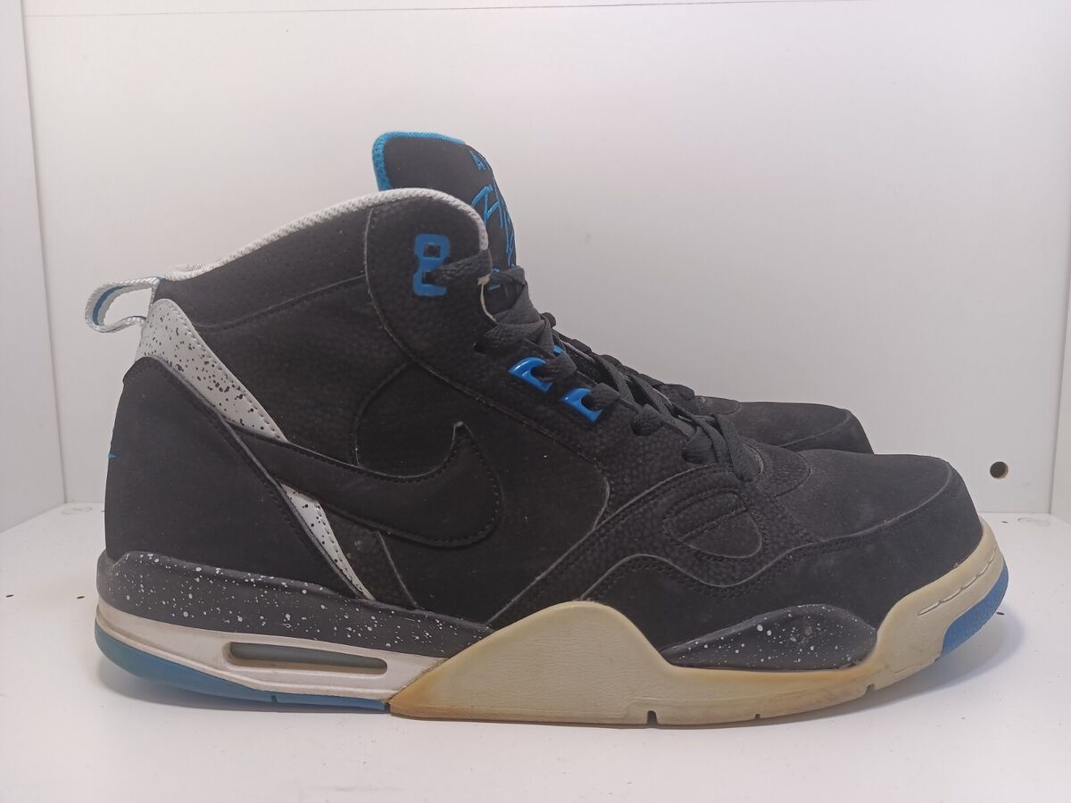 Nike Air Flight 13 Mid Black Photo Blue 579961 001 Men s US