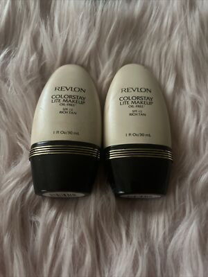 Revlon Colorstay LITE MAKEUP Oil Free Foundation ,SPF ,12 RICH TAN, B10