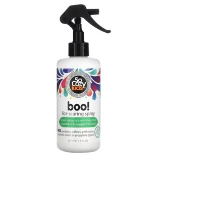 SoCozy, Kids, Boo Lice Spray zur Bekämpfung von Läusen, 237 ml