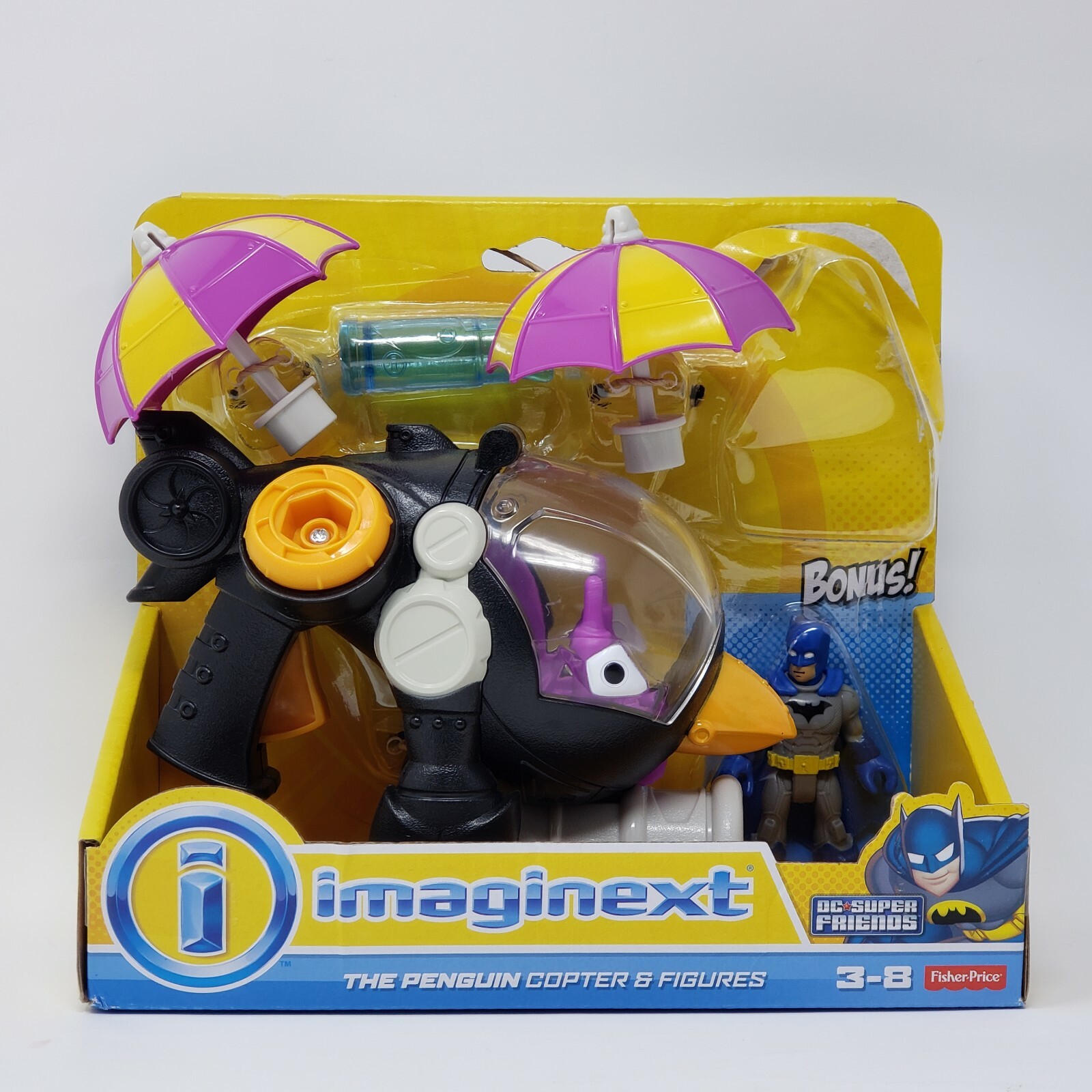 imaginext penguin copter