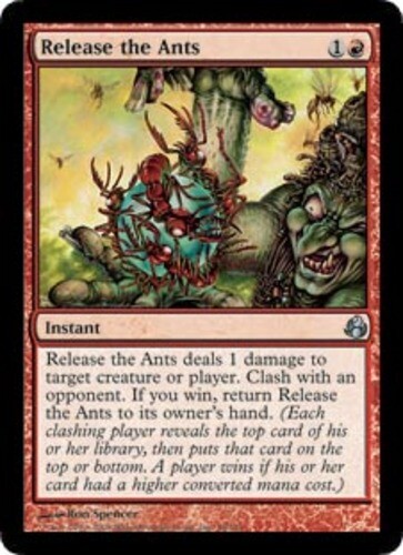 4 Release the Ants ~ Near Mint Morningtide 4x x4 Playset MTG Magic Red Card Ulti - Picture 1 of 1