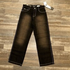 Southpole Jeans Boys 12 26x28 Denim Relaxed Fit Y2K Baggy Skater VTG 4180