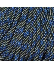 550 Paracord Thin Blue Line 100 ft US made (USA SELLER same day shipping)