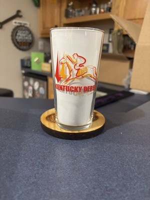 2008 Kentucky Derby Bar Glass Dillards Rare