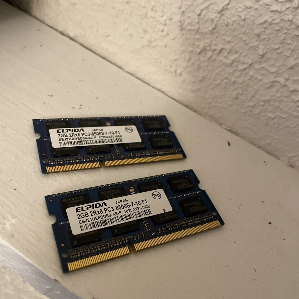 Lenovo PC3-8500 2 GB SO-DIMM 1066 MHz DDR3 SDRAM X2 - Image 4 of 4