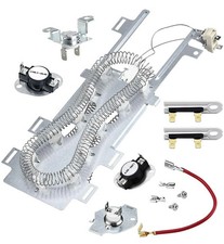  NEW 8544771 Dryer Heating Element Kit  Thermal Fuse Fit For Maytag Whirlpool