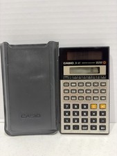 Vintage Casio fx-85 Scientific Calculator Solar Powered w/Case TESTED
