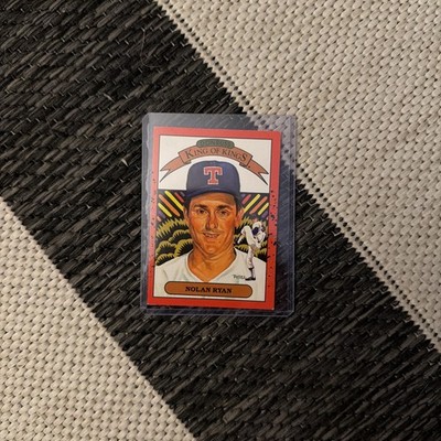  1989 Donruss Nolan Ryan Diamond King of Kings  Rare Error  Card Number Missing