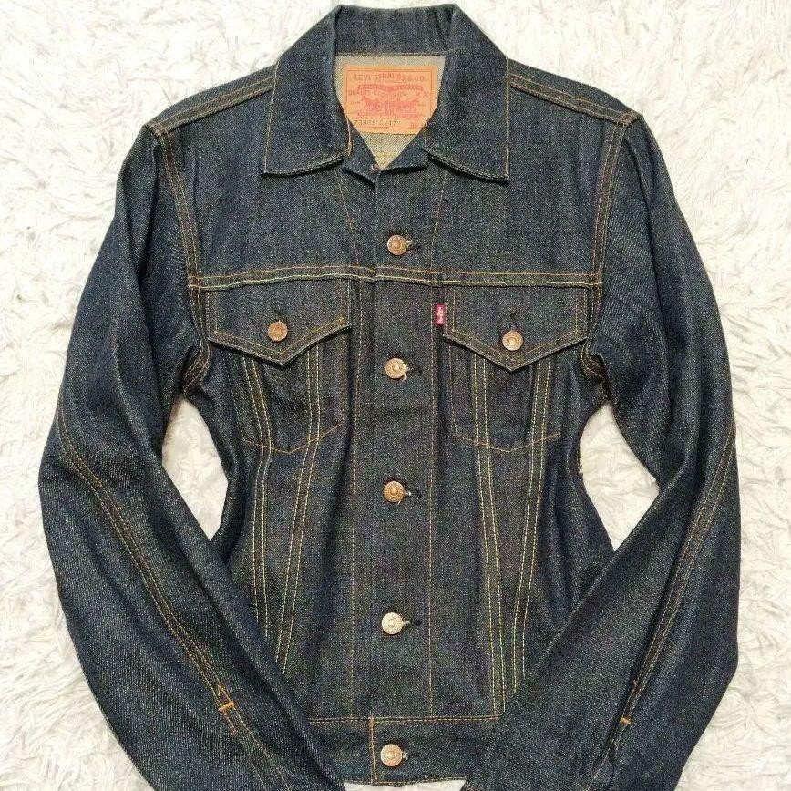 【USA製】Levi's 70505 4th denim jacket 90s 1990 Reprint Valencia Levi's 4th Model Big E G-Jean Jacket Size 36