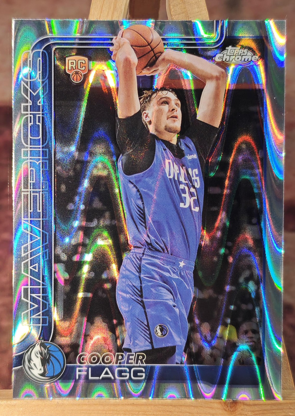 2025-26 Topps Chrome Cooper Flagg RC Rookie #251 Raywave