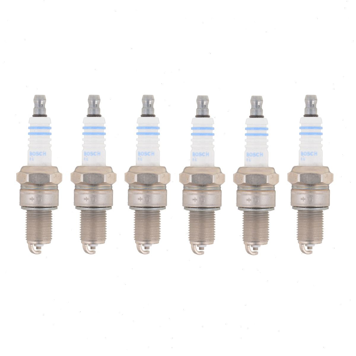 6 pc Bosch Nickel Copper Spark Plugs for 1974-1977 Jeep J10 4.2L L6 Ignition nb