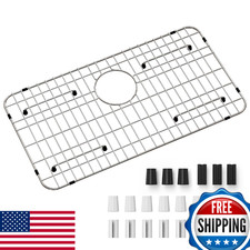 Stainless Steel Sink Grid and Protectors for Bottom of Kitchen Sink, 26 x 14 Inc