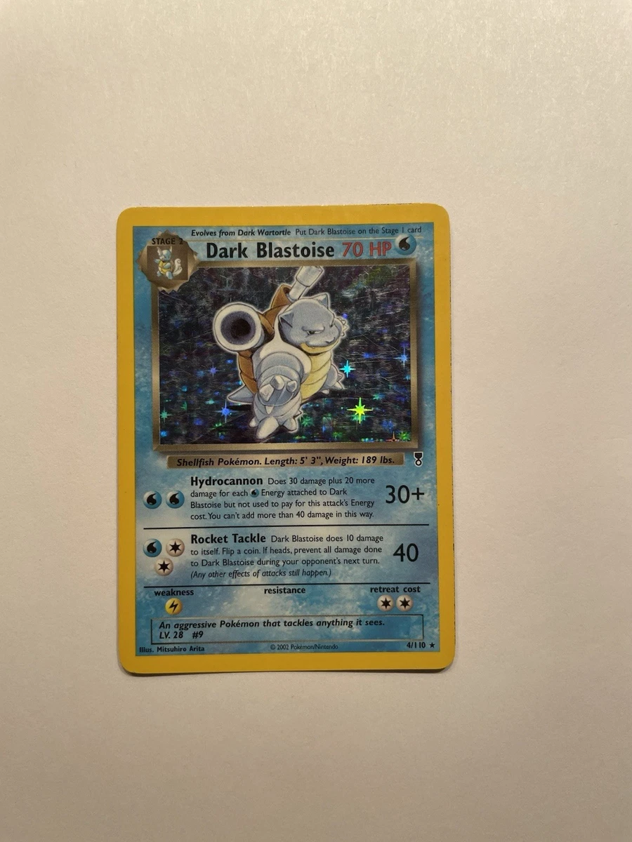 Dark Blastoise 4/110 Legendary Collection for sale | eBay