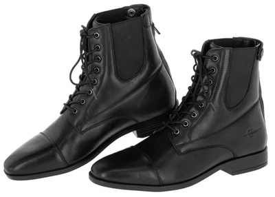 Covalliero Stiefelette Premium black FS 2026 Leder robust mit Elastikeinsatz - Bild 1 von 2