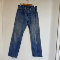 VTG Levi’s 501 Jean Big E 1960s Redline Selvedge Single Stitch 6 Stamp 29x29