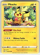 Pokemon 2022 SWSH11: Carta Origine Perduta 052/196 Pikachu