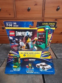 Lego Dimensions Midway Arcade 71235 Level Pack -96pcs  New !!